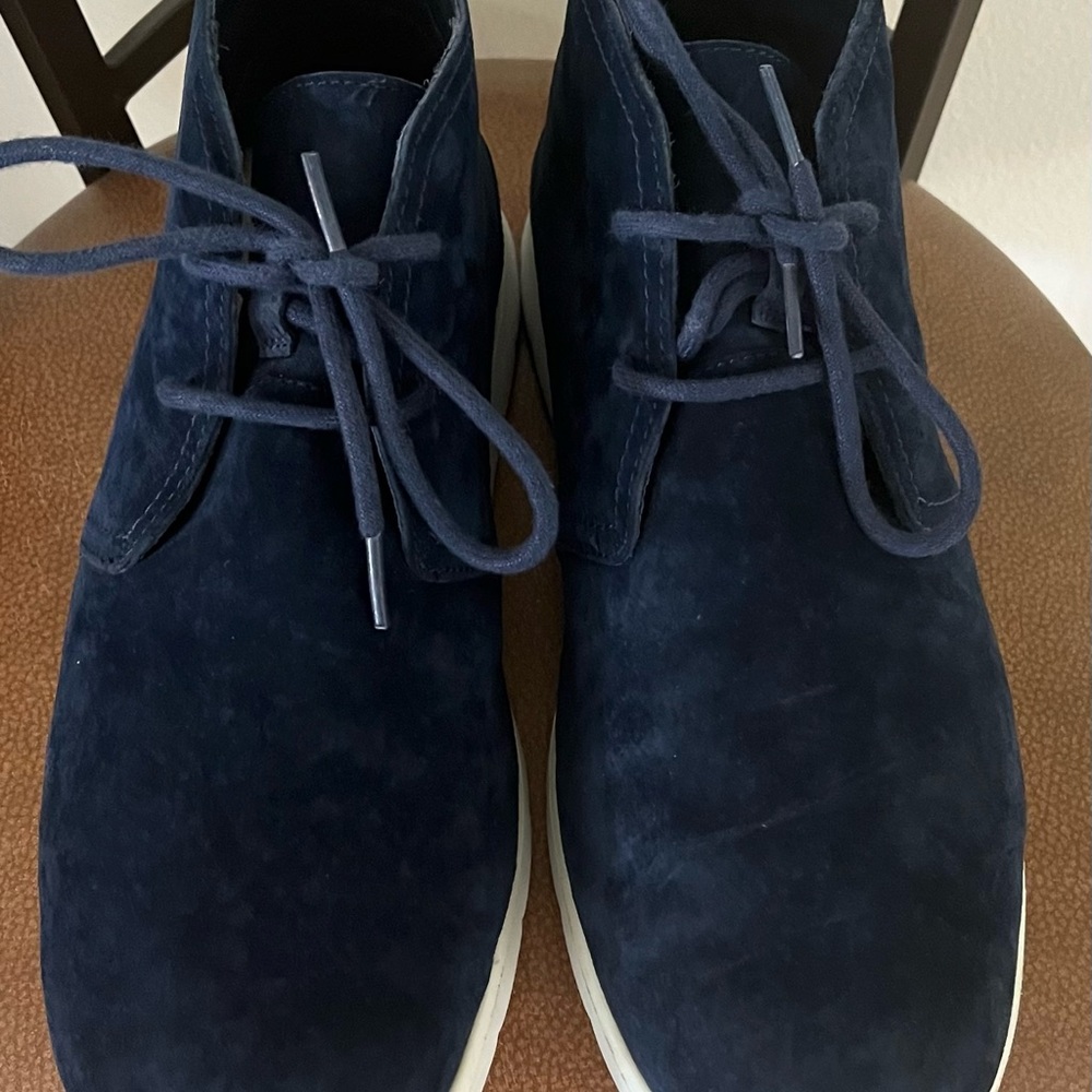 Ugg Freamon Chukka Boot New Navy Blue Suede Lace Up